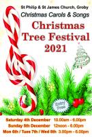 Christmas Tree Festival at St Philip & St James Church Groby, 4th - 8th December
